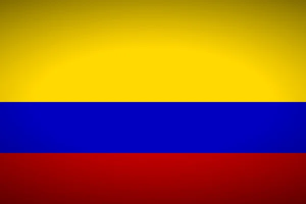 Vlag van Colombia — Stockvector