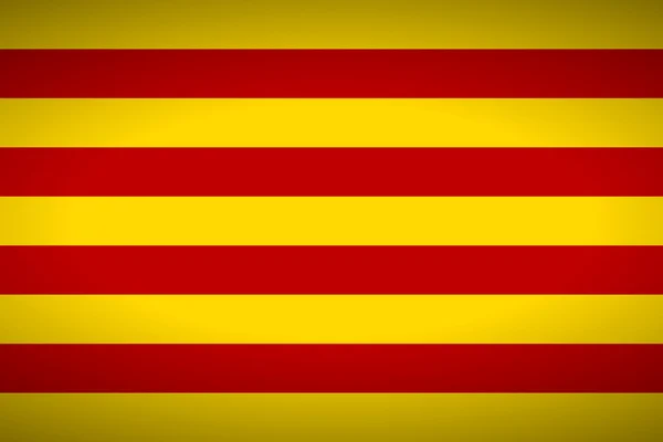 Bandera de Cataluña — Archivo Imágenes Vectoriales