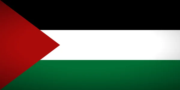 Drapeau de Palestine — Image vectorielle