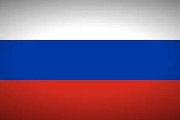 Rysslands flagga — Stock vektor