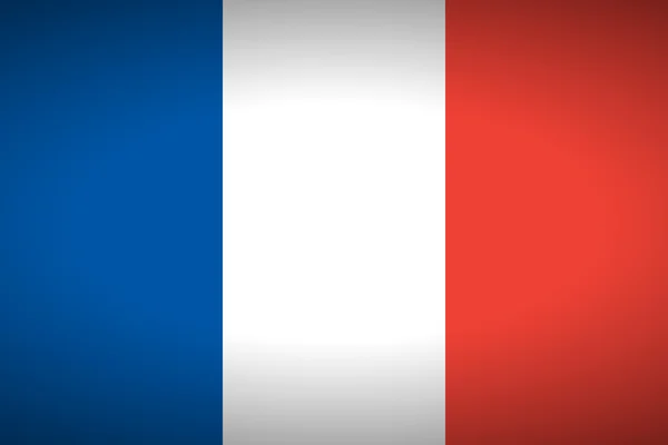 फ्रांस का ध्वज — स्टॉक वेक्टर