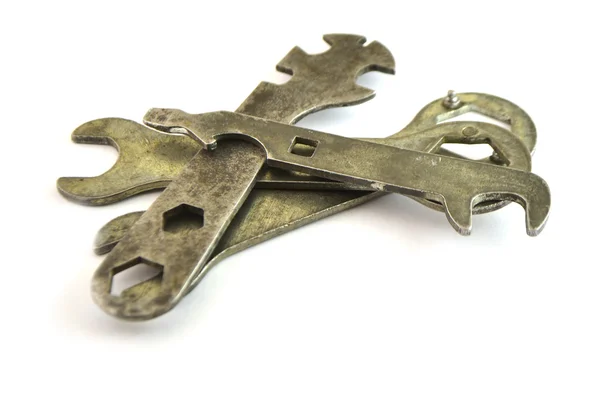 Old spanners. — Stock Photo, Image