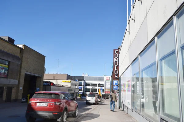 Calle en el centro de Lappeenranta . — Foto de Stock