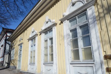 eski lappeenranta içinde Bina ahşap.