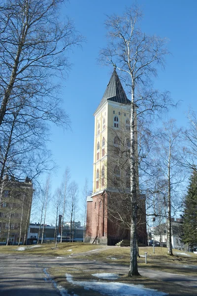 Wieża kościoła lappee. — Zdjęcie stockowe