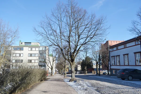 Ulice v Lappeenrantě. — Stock fotografie