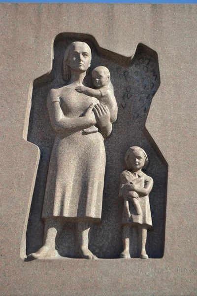 Denkmal auf dem alten Soldatenfriedhof in Lappeenranta. — Stockfoto