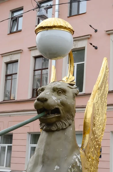 Griffon skulptur. — Stockfoto