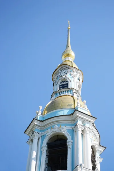 Catedral Naval de São Nicolau, São Petersburgo . — Fotografia de Stock