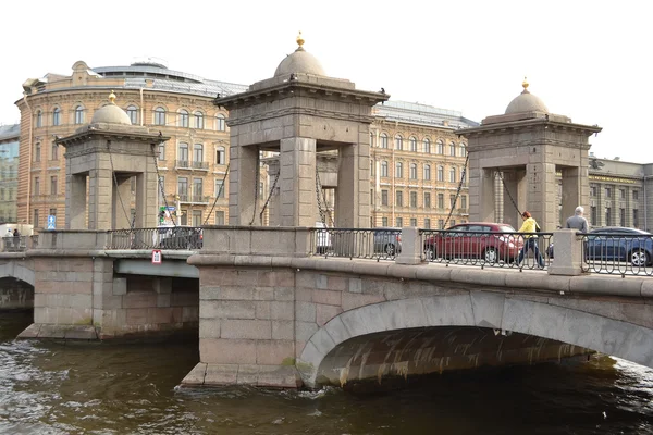 Lomonosovský most. — Stock fotografie