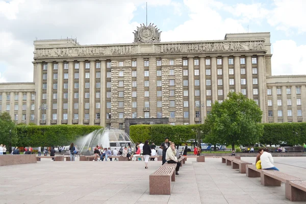 Casa de los Soviets en San Petersburgo . — Foto de Stock