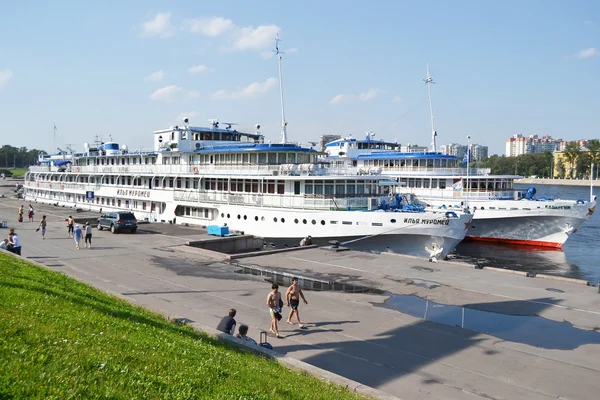 Floden kryssningsfartyg. — Stockfoto