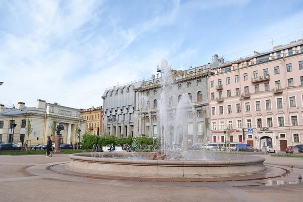 Manege Square w Sankt Petersburgu. — Zdjęcie stockowe