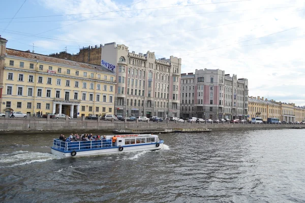 Fontanka Embankment. San Petersburgo . — Foto de Stock