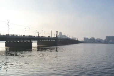Riga'da köprü.