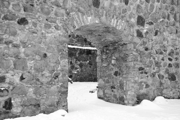 Alte Burgmauer. — Stockfoto