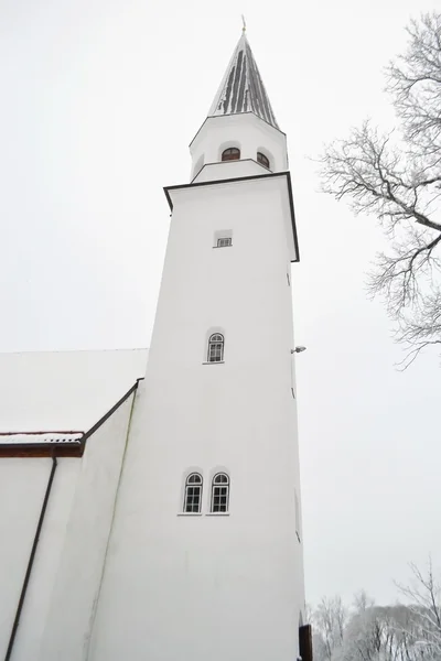 Lutheran church in Sigulda. — Stock Photo, Image