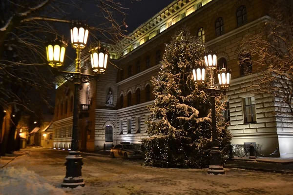 Noite Riga . — Fotografia de Stock