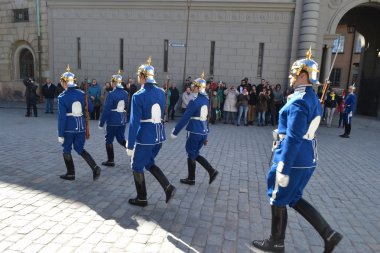 İsveç Kraliyet Muhafızı.