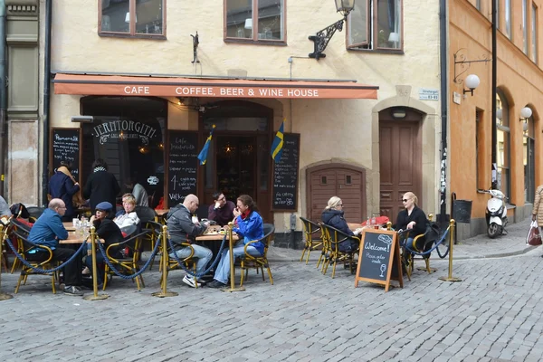 Café de rua . — Fotografia de Stock