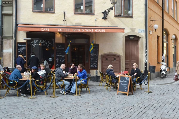 Straßencafé. — Stockfoto