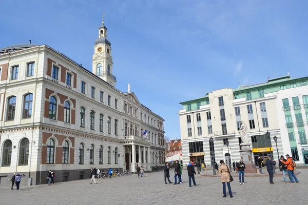 Belediye Meydanı Riga. — Stok fotoğraf