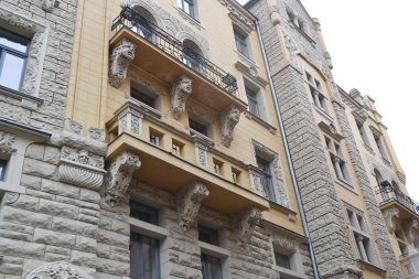 Art Nouveau Riga'da bina.