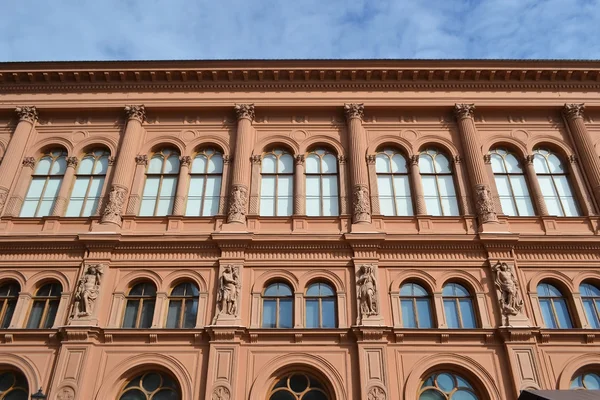 Fragment de vieux bâtiment à Riga . — Photo