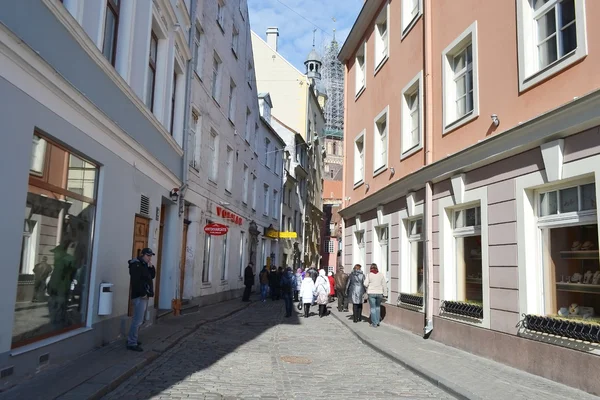 Straße in Riga. — Stockfoto
