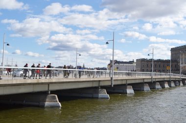 Stockholm Strombron Köprüsü.