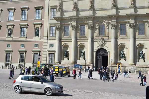 Kungliga slottet i stockholm. — Stockfoto