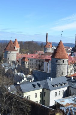 Tallinn 'deki Eski Şehir.