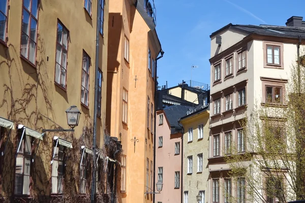 Street in cental part of Stockholm. — Stock Photo, Image