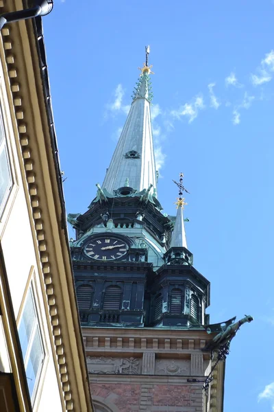 Deutsche Kirche in Stockholm. — Stockfoto