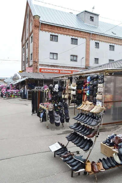 Riga zentraler markt. — Stockfoto