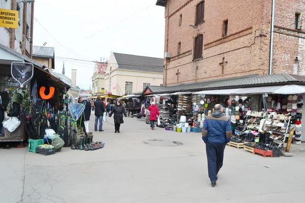 De centrale markt van Riga. — Stockfoto