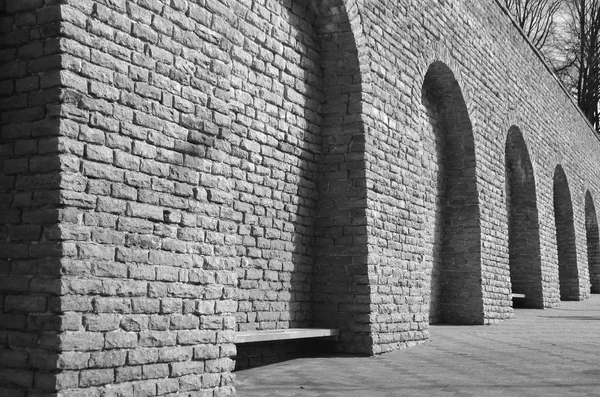 Muralla de la fortaleza en Tallin . —  Fotos de Stock