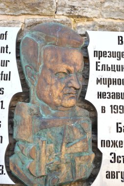 boris yeltsin için anıt.