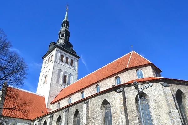 Kostel svatého Mikuláše, tallinn. — Stock fotografie