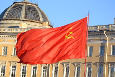 Sovyetler Birliği bayrağı.