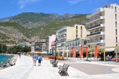 Setin içinde Loutraki.