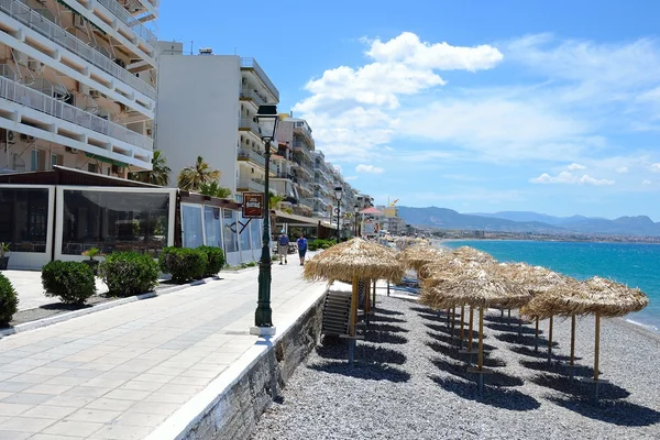 Embankment en Loutraki . — Foto de Stock