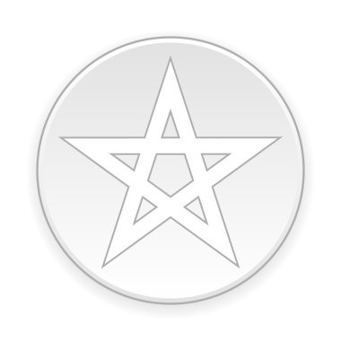 Pentagram düğmesi.