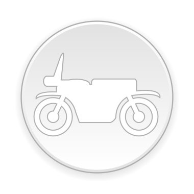 Motosiklet düğmesi.