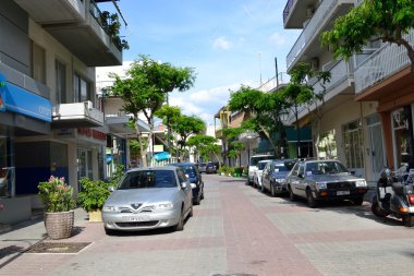 Loutraki sokakta.