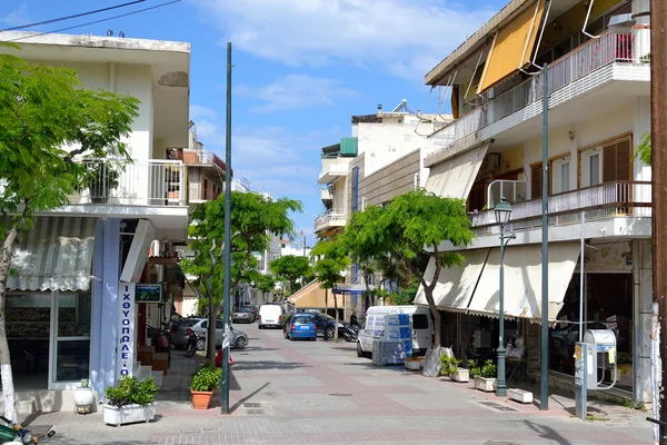Loutraki sokakta.