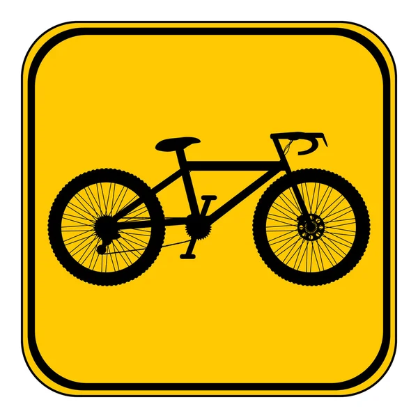 Bouton vélo . — Image vectorielle