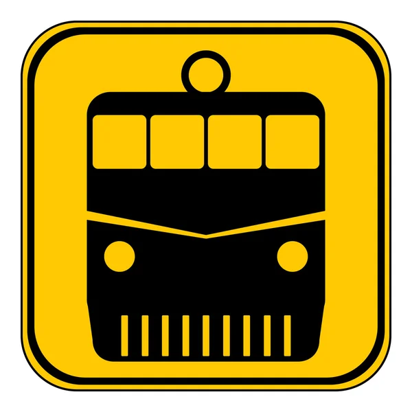 Locomotive button. — Stock Vector