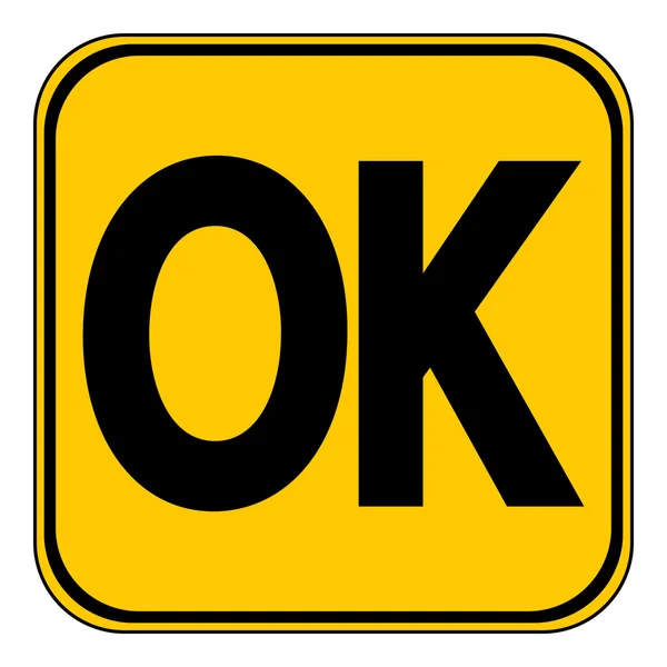 Ok button. — Stock Vector