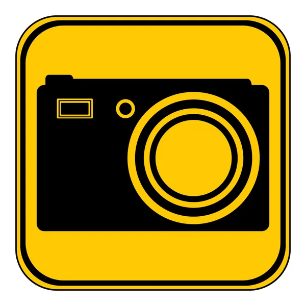 Camera button. — Stock Vector